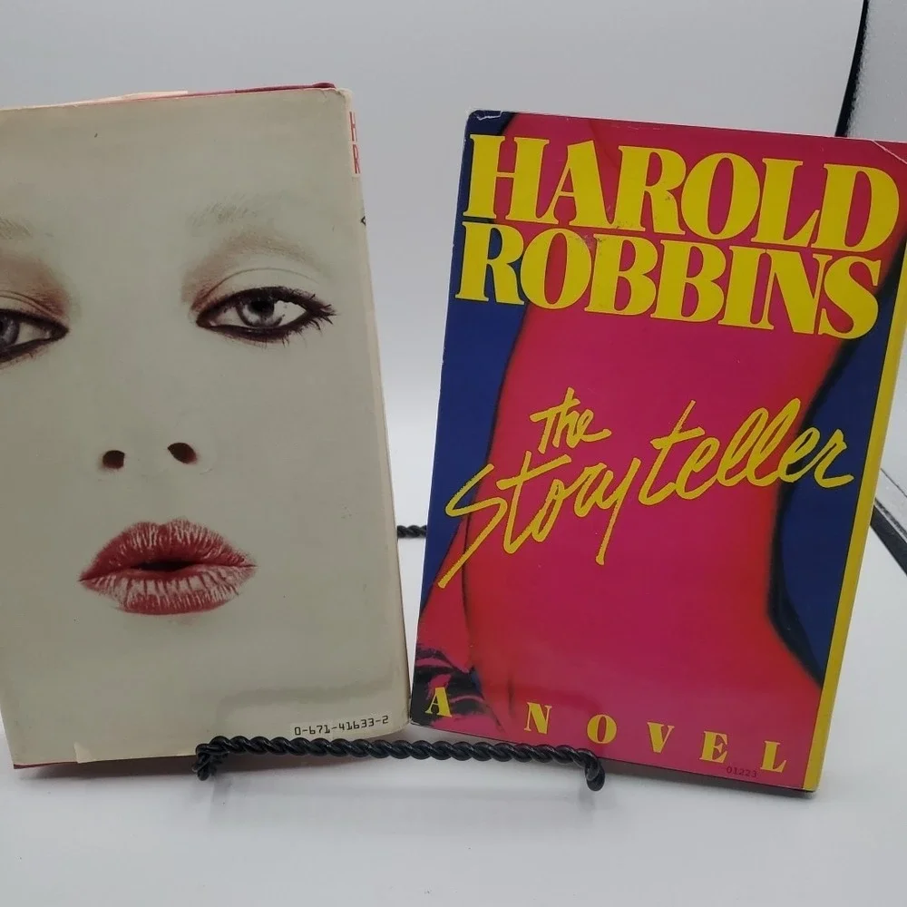The Storyteller Harold Robbins Vintage 1985 Descent from Xanadu Erotic PB‎ lot 2